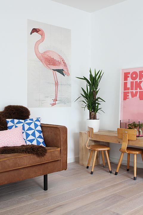 flamingo vintage interieur